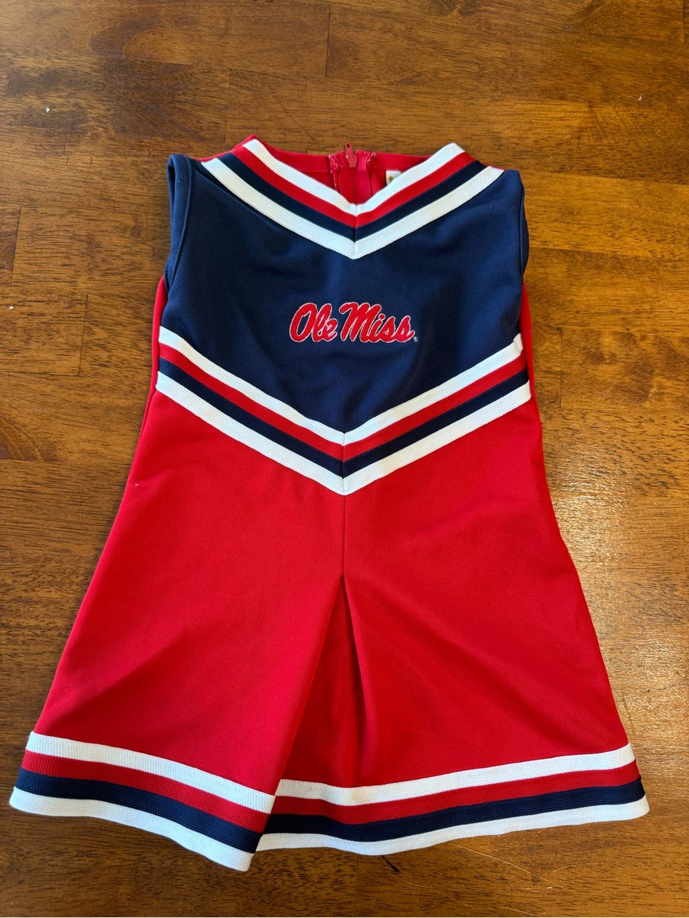 Ole Miss Rebels Youth Cheerleader Dress Uniform Toddler Girl Little King size 3